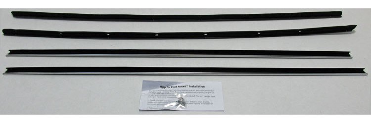 1967-71 THUNDERBIRD 2 DR LANDAU REPLACEMENT STYLE FELTKIT 4 PIECE