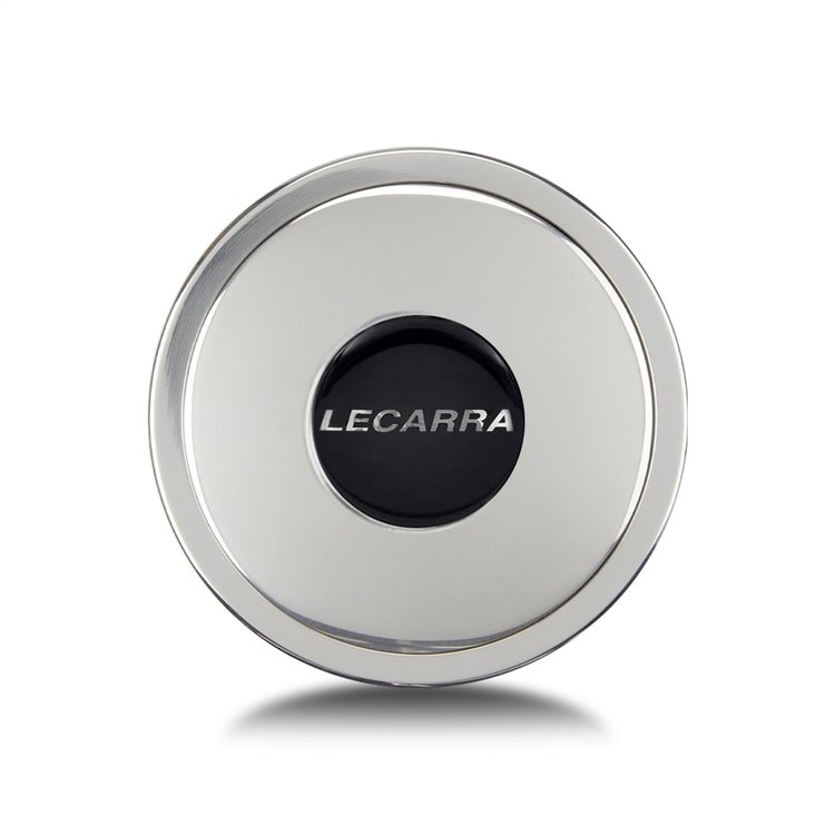 3221 Horn Button, Fits w/MK4/9 Wheel Steering, Billet Aluminum, Single Contact, w/Logo, Polished