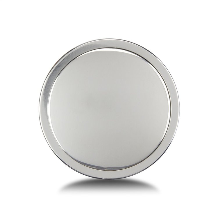 3222 Horn Button, Fits w/MK4/9 Wheel Steering, Billet Aluminum, Single Contact, Smooth, Polished