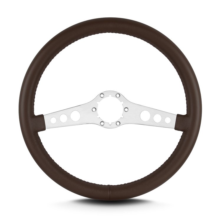 BRUSHED STEERING WHEEL