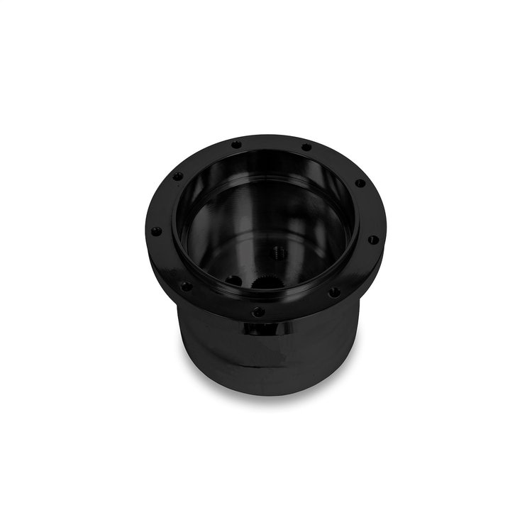 B-16402 Steering Wheel Hub Adapter, Fits w/54-66 GM, 9-Bolt, Black Billet Aluminum