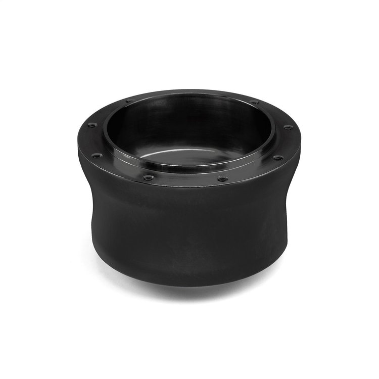 B-16409 Steering Wheel Hub Adapter, Fits w/67-94 Jeep, 9-Bolt, Black Billet Aluminum