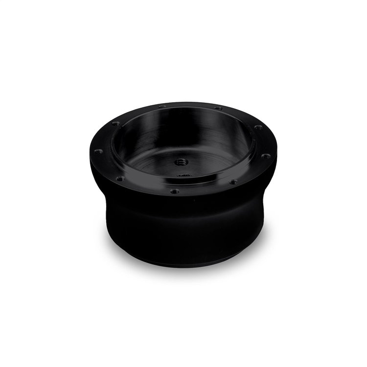 B-16424 Steering Wheel Hub Adapter, Fits w/76-94 GM Van w/o Air Bag, 9-Bolt, Black Billet Aluminum