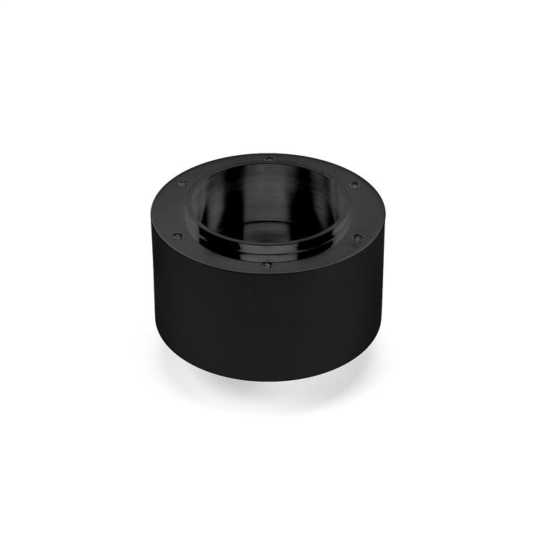 B-16777 Steering Wheel Hub Adapter, Fits w/67-94 GM, 6-Bolt Trans Am, Black Billet Aluminum