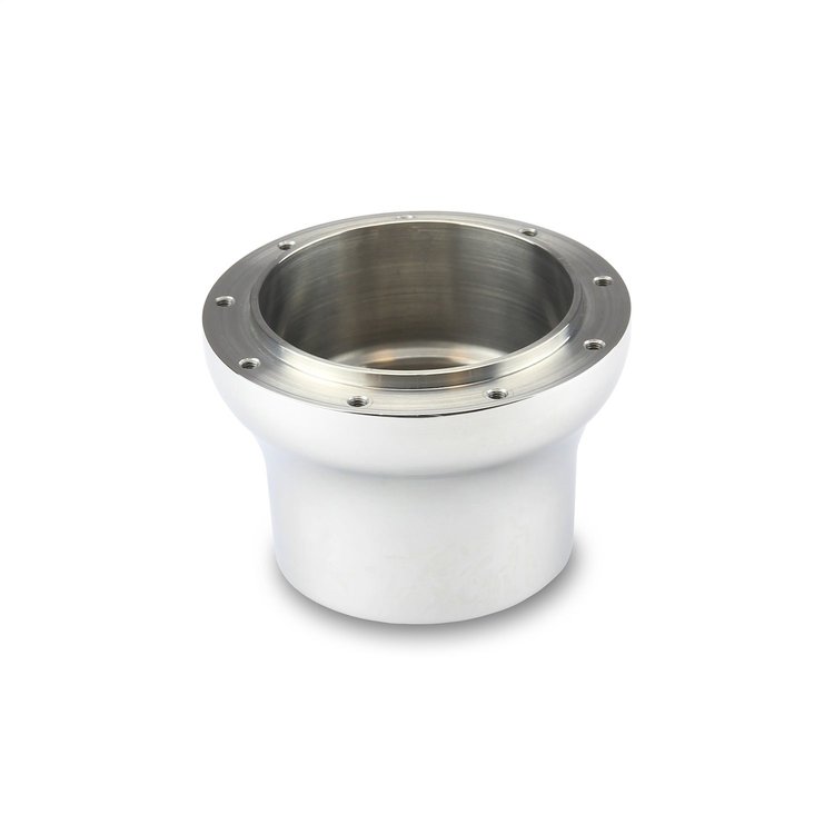 B-20700 Steering Wheel Hub Adapter, Fits w/59-73 Volkswagen, 9-Bolt, Polished Billet Aluminum