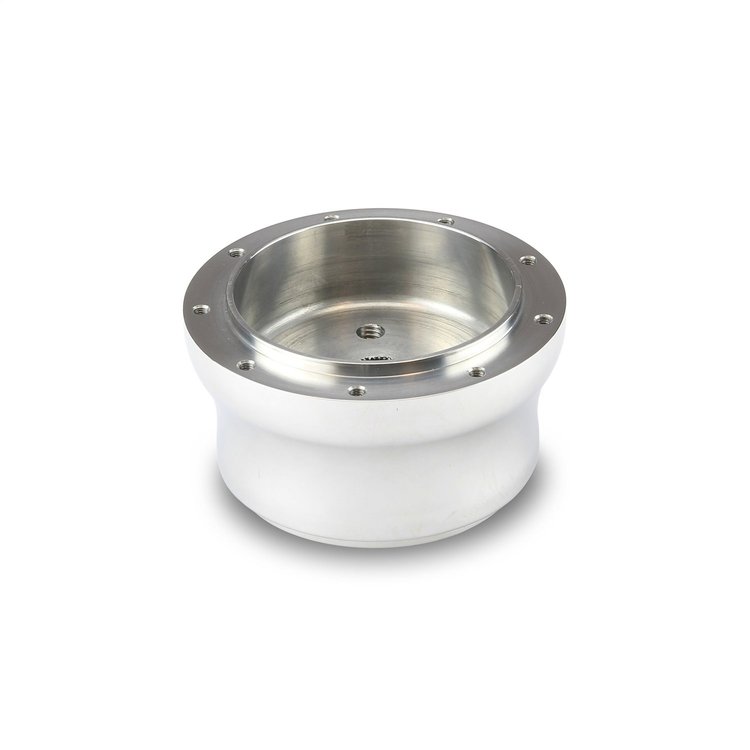 B-26424 Steering Wheel Hub Adapter, Fits w/76-94 GM Van w/o Air Bag, 9-Bolt, Polished Billet Aluminum