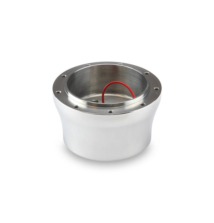 B-27901 Steering Wheel Hub Adapter, Fits w/Honda, 9-Bolt, Polished Billet Aluminum