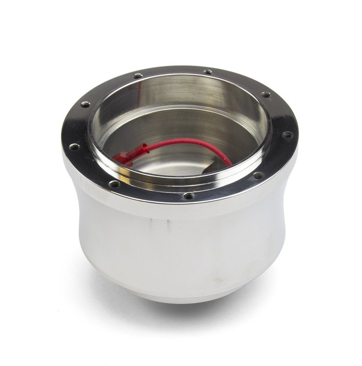 B-29603 Steering Wheel Hub Adapter, Fits w/89-92 Toyota, 9-Bolt, Polished Billet Aluminum
