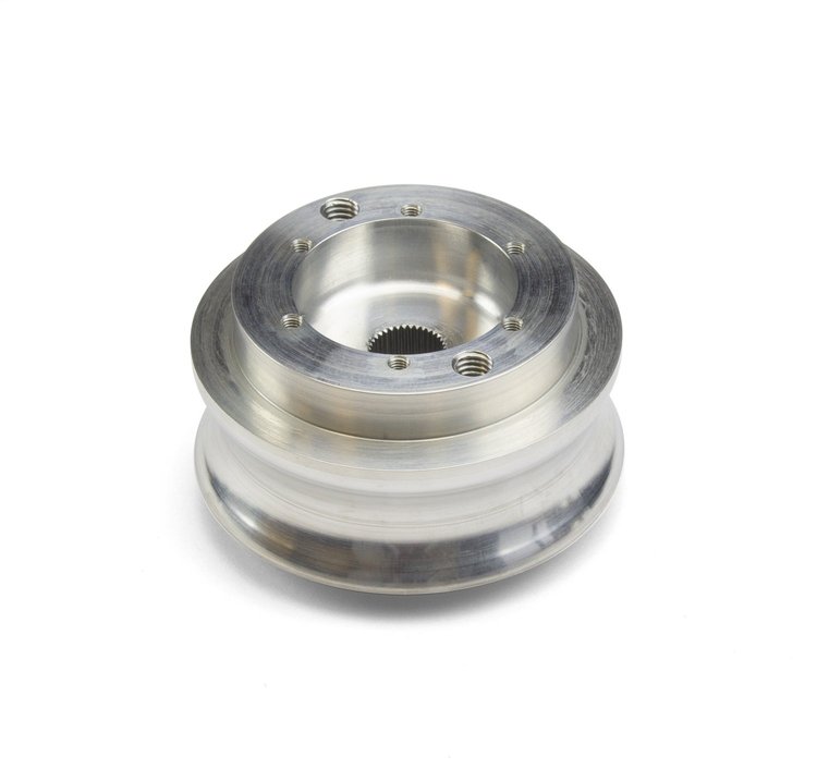 B-46400 Steering Wheel Hub Adapter, Fits w/67-94 GM, Mark 40 Machined Billet Aluminum