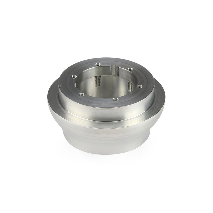 B-46411 Steering Wheel Hub Adapter, 3 to 6-Bolt, Mark 40 Machined Billet Aluminum