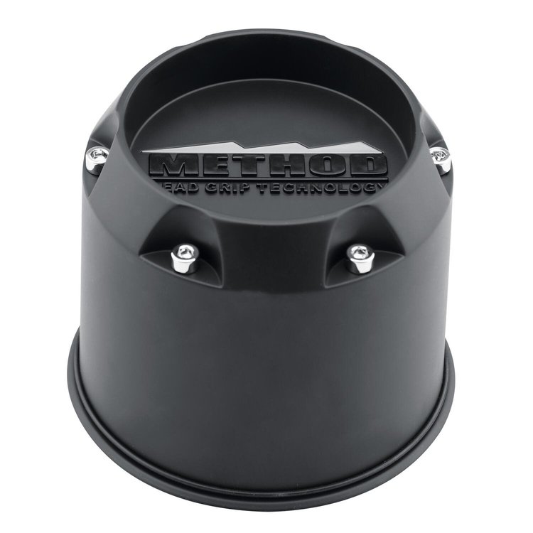 CP-T080B140-1 Center Cap, T080, 130.8 mm, Black, Push-Thru