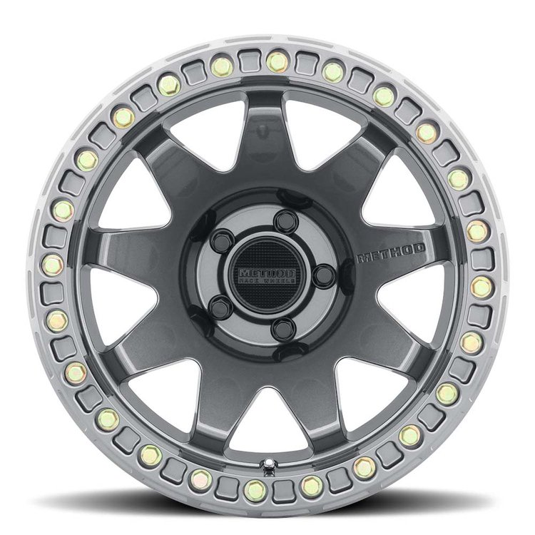 MR10879050844B RACE MR108 Wheel [Size: 17" x 9"] Gloss Titanium