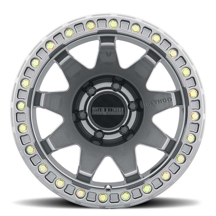 MR10879060844B RACE MR108 Wheel [Size: 17" x 9"] Gloss Titanium