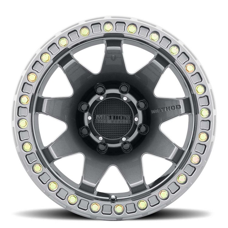 MR10879080844B RACE MR108 Wheel [Size: 17" x 9"] Gloss Titanium