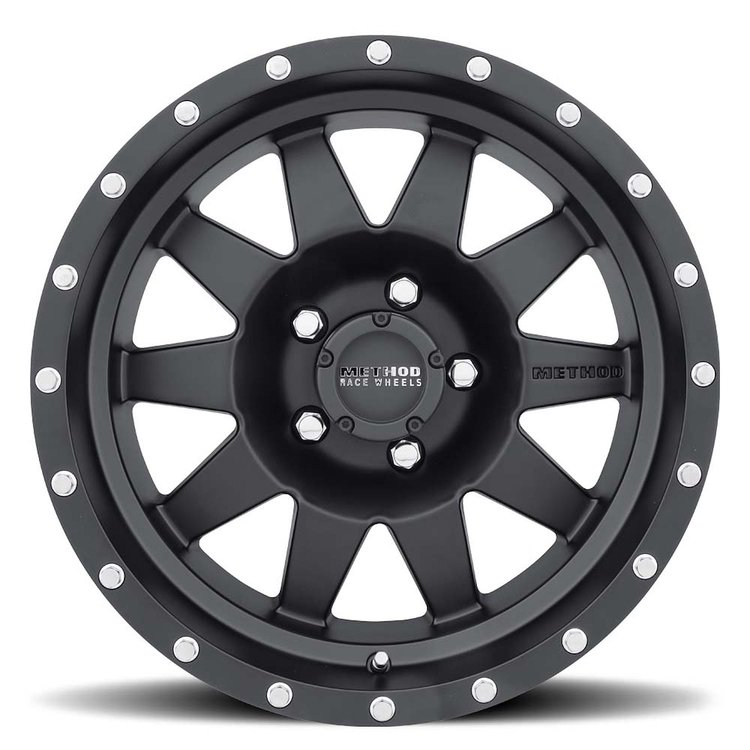MR30179012512N STREET MR301 The Standard Wheel [Size: 17" x 9"] Matte Black