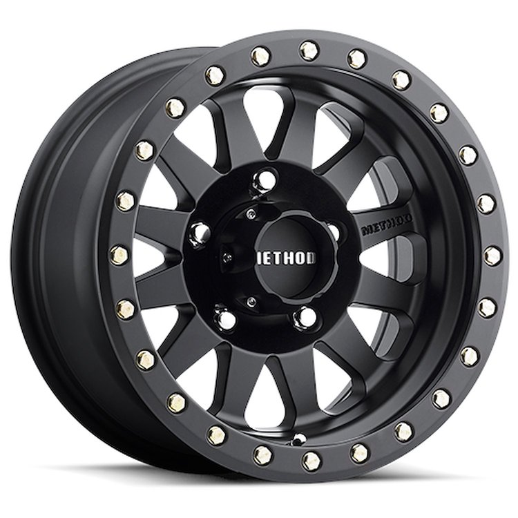 MR30421055518N STREET MR304 Double Standard Wheel [Size: 20" x 10"] Matte Black