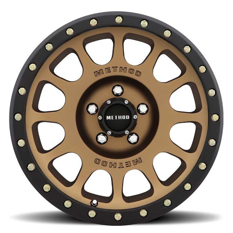 MR30578558925 STREET MR305 NV Wheel [Size: 17" x 8.5"] Method Bronze w/ Matte Black Lip