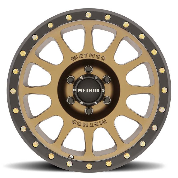MR30589060912N STREET MR305 NV Wheel [Size: 18" x 9"] Method Bronze w/ Matte Black Lip