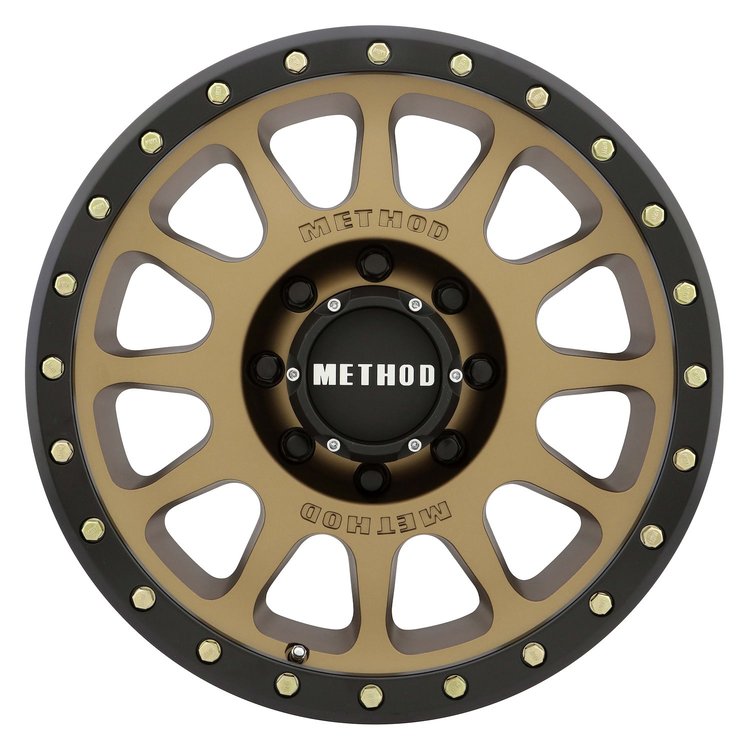 MR30589080918H STREET MR305 NV HD Wheel [Size: 18" x 9"] Method Bronze w/ Matte Black Lip