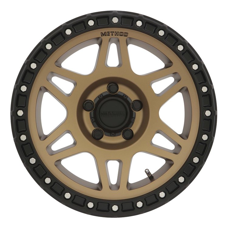 MR31278550900 STREET MR312 Wheel [Size: 17" x 8.5"] Method Bronze w/ Matte Black Lip