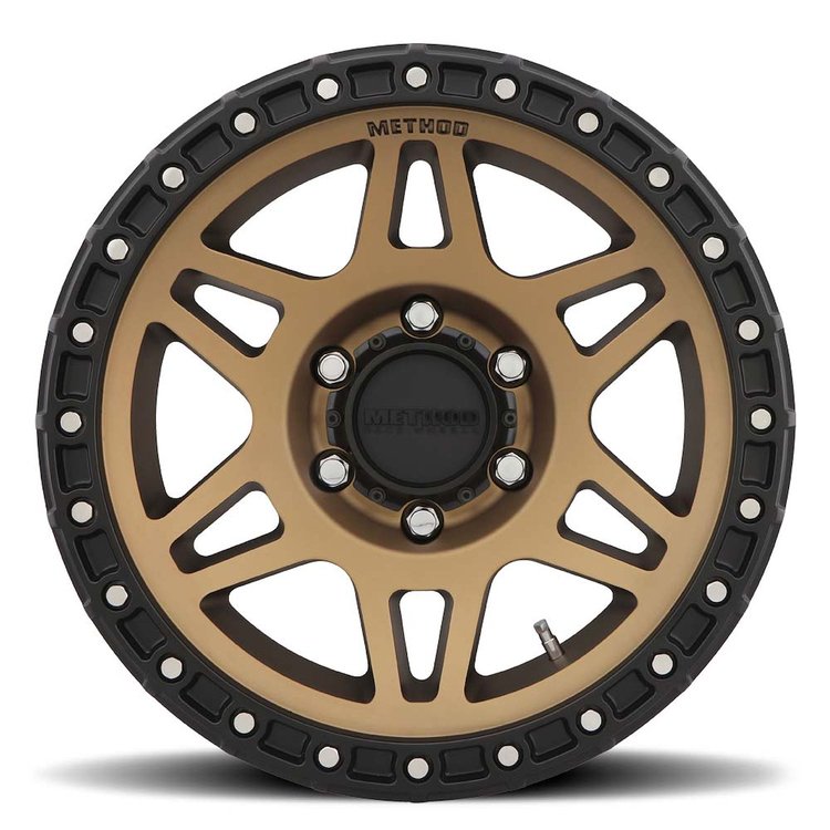 MR31279060912N STREET MR312 Wheel [Size: 17" x 9"] Method Bronze w/ Matte Black Lip