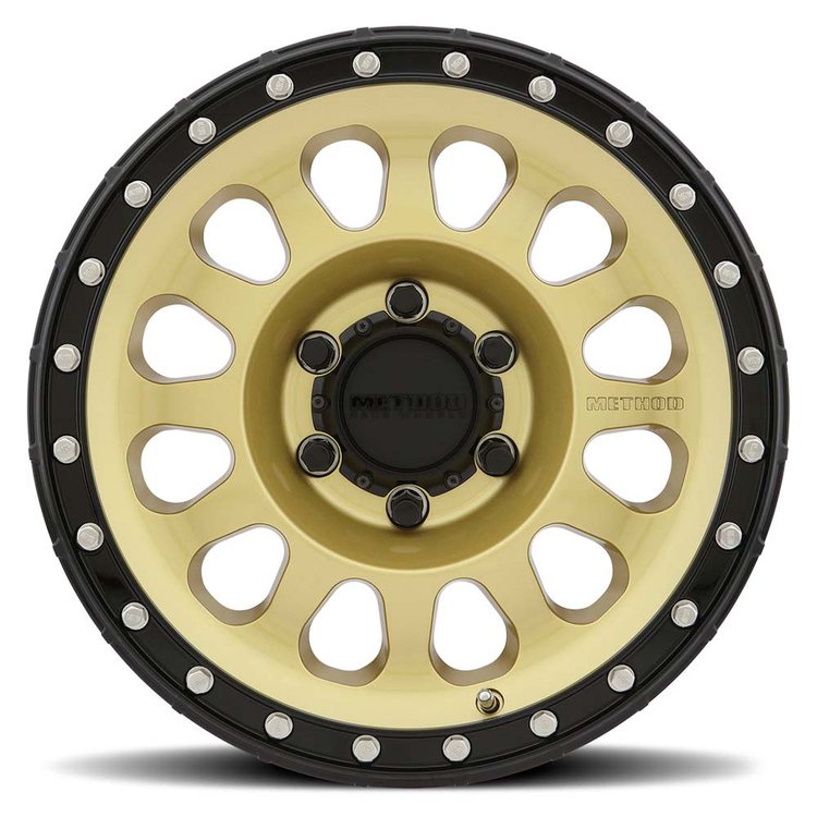 MR31529016118 STREET MR315 Wheel [Size: 20" x 9"] Gold w/ Black Lip