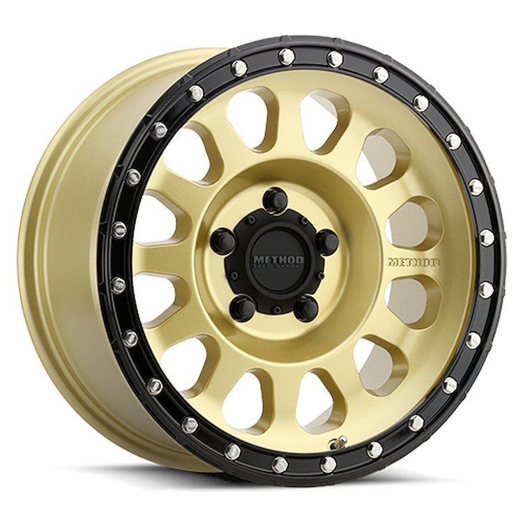 MR31589058118 STREET MR315 Wheel [Size: 18" x 9"] Gold w/ Black Lip