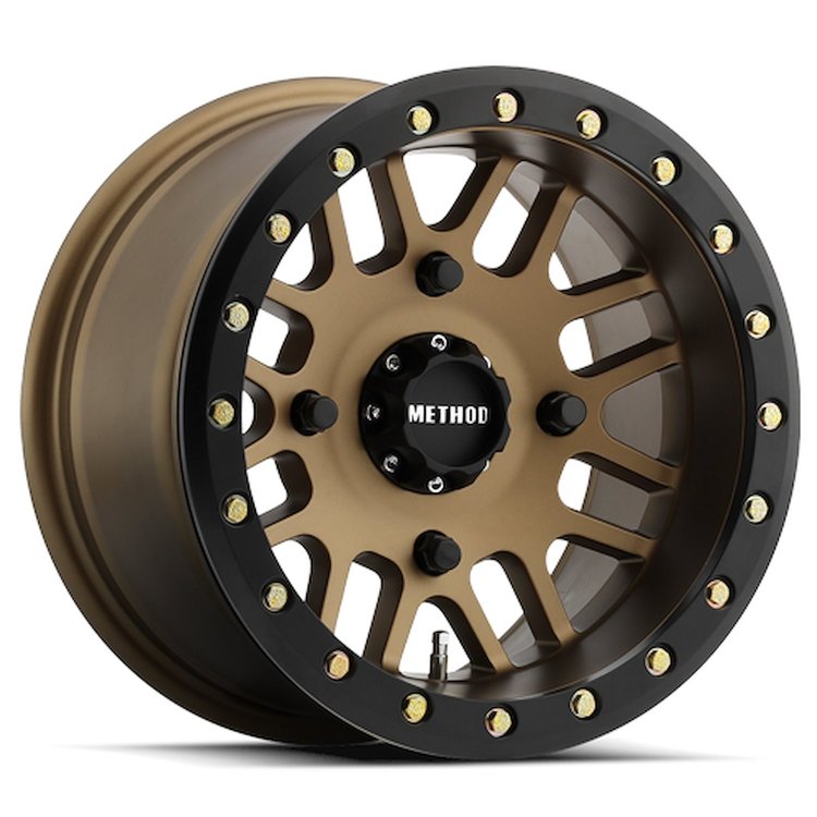 MR40641046955B UTV MR406 UTV Beadlock Wheel [Size: 14" x 10"] Method Bronze w/ Matte Black Ring