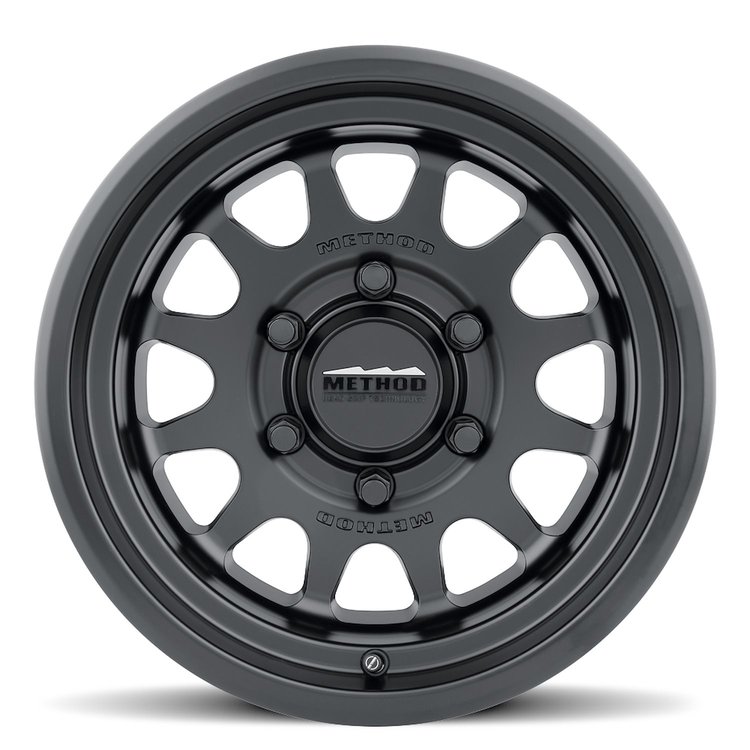 MR41451060564 MR414 Bead Grip Wheel [Size: 15"x10"] Matte Black Finish