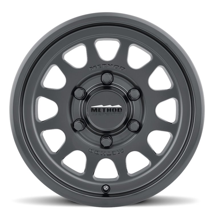 MR41457060552 MR414 Bead Grip Wheel [Size: 15"x7"] Matte Black Finish