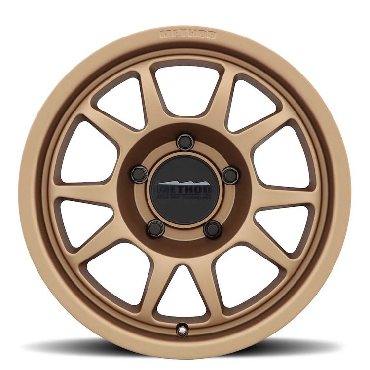 MR70278558900 TRAIL MR702 Bead Grip Wheel [Size: 17" x 8.5"] Method Bronze
