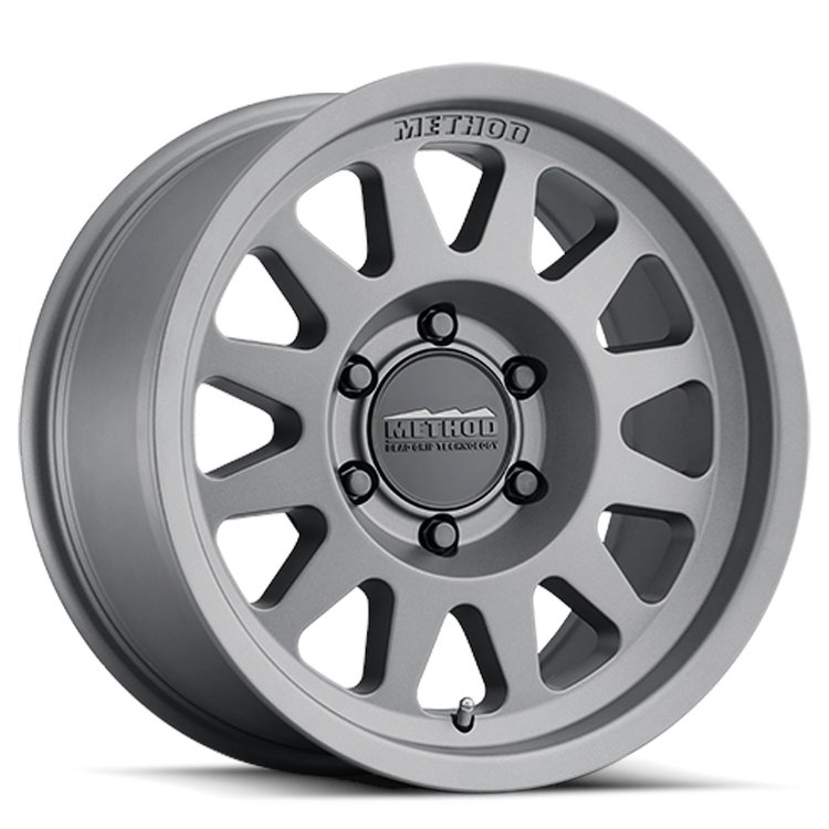 MR70357051815 TRAIL MR703 Bead Grip Wheel [Size: 15" x 7"] Gloss Titanium