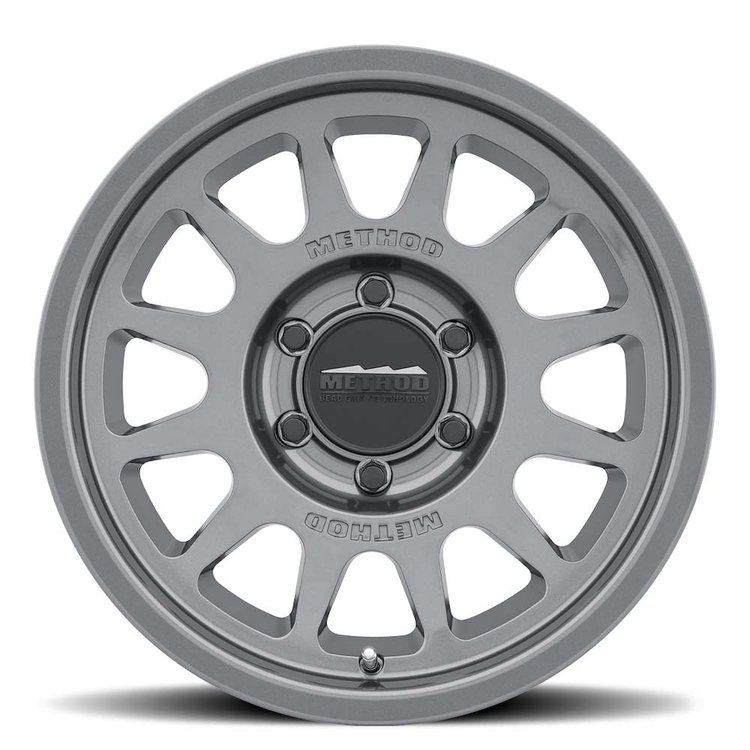 MR70368060800 TRAIL MR703 Bead Grip Wheel [Size: 16" x 8"] Gloss Titanium