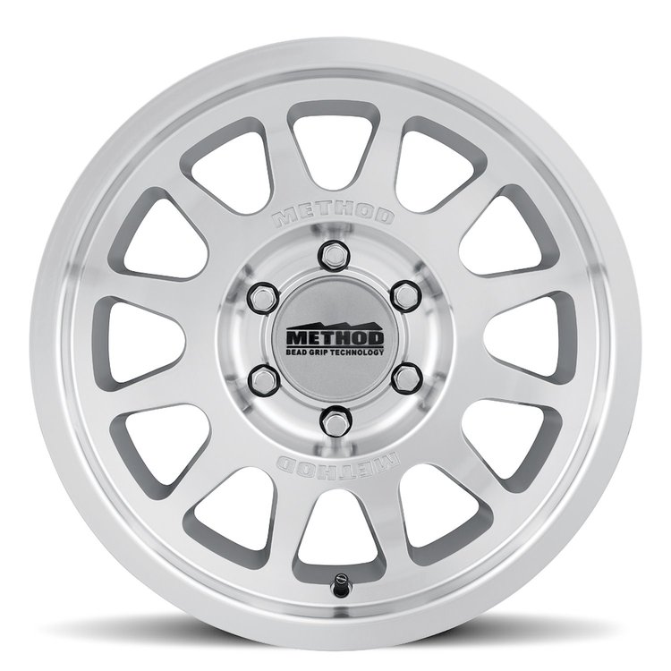 MR70378516300 MR703 Bead Grip Wheel [Size: 17"x8.5"] Machined/Clear Coat Finish