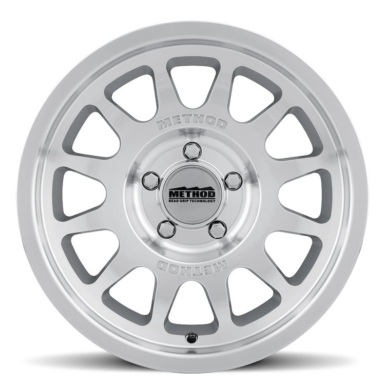 MR70378550300 MR703 Bead Grip Wheel [Size: 17"x8.5"] Machined/Clear Coat Finish