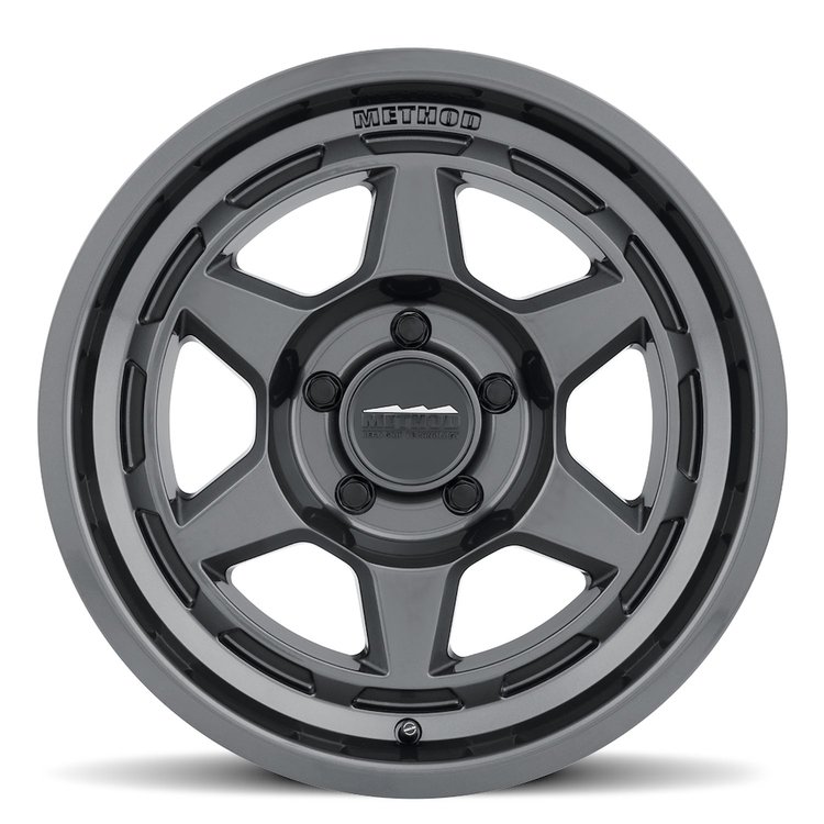 MR70879050838N MR708 Bead Grip Wheel [Size: 17"x9"] Gloss Titanium Finish