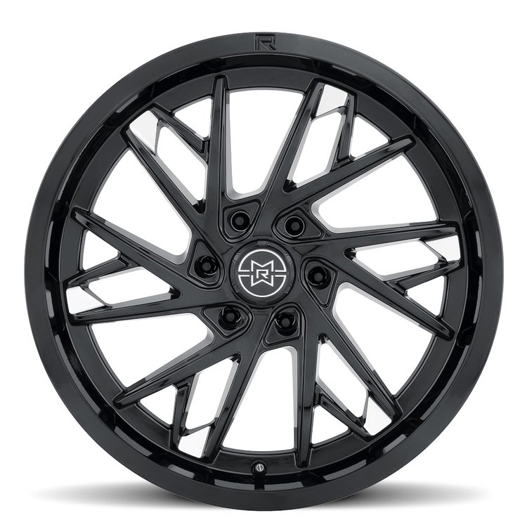 MR80129060512 MR801 Wheel [Size: 20"x9"] Gloss Black Milled Finish