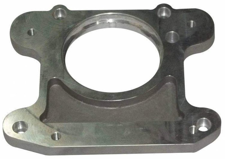 APFO-20002K Adapter Plate, Ford Mustang T5 To Ford 4-Speed Bellhousing, Billet Aluminum, CNC-Machined