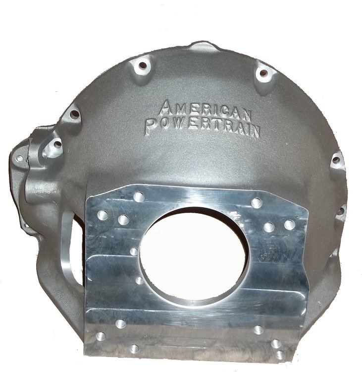 BHCH-10004K Aluminum Bellhousing, Chrysler Big Block, TKO; All A-833, 130/143-Tooth