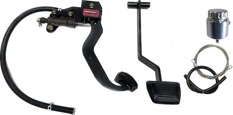 CACH-40007 Underdash Hydraulic Clutch Conversion Kit, 1971-1974 Mopar B-Body, w/Malwood Clutch Pedal