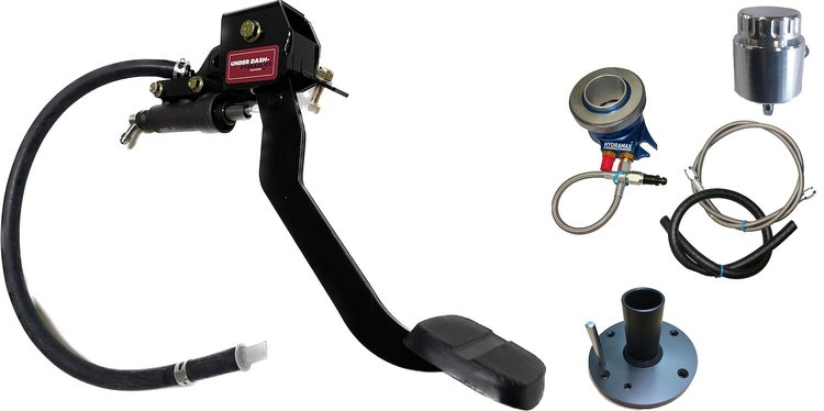 HMCH01302G HYDRAMAX Hydraulic Clutch Actuator System, Mopar w/GM/Mopar Magnum 6-Speed & Floor Mounted Pedals