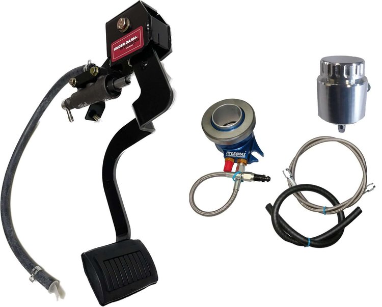 HMCH40002 Underdash Hydraulic Clutch Conversion Kit, 1967-1976 Mopar A-Body, For Tremec TKX/TKO