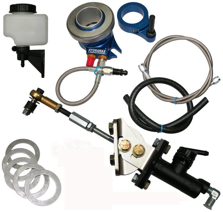 HMFO01301SR HYDRAMAX Hydraulic Clutch Actuator System 1 3/8 in. Toploader in Falcon/Comet/Fairlane/Torino/Galaxie & Mercury