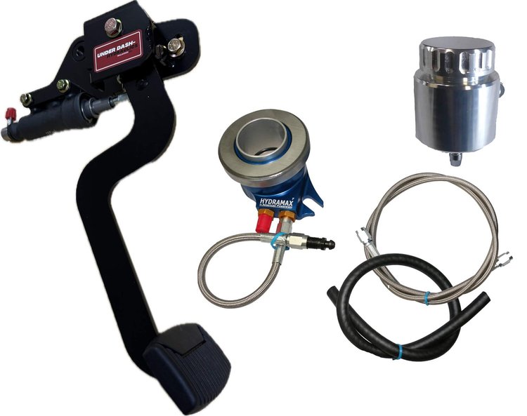 HMFO40001 Underdash Hydraulic Clutch Conversion Kit, 1973-79 Ford F-100/150 Truck, For TKX/TKO/T-5/Magnum