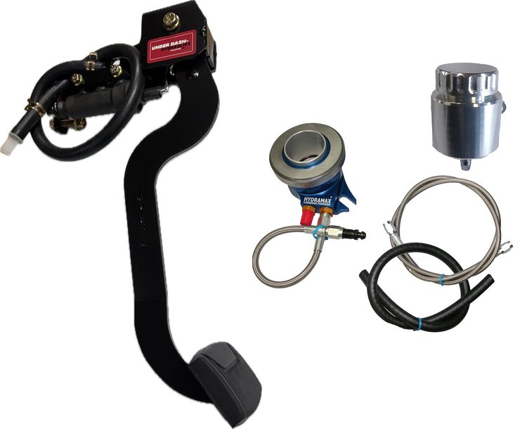 HMFO40007 Underdash Hydraulic Clutch Conversion Kit, 1965-66 Ford F100/Ford F-150, For 4/5/6-speed, TKX/TKO/T-5/Magnum
