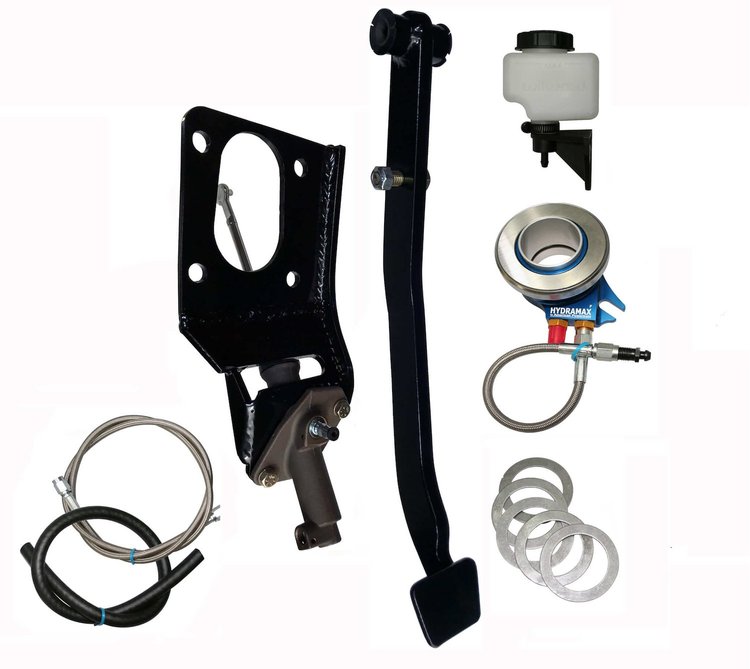 HMGM01104G HYDRAMAX Hydraulic Clutch Actuator System, For G-Body vehicles 5-speed or 4-speed. TREMEC TKX/ TKO/Muncie/T10/Sagina