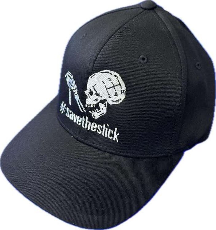SWAG-20003 Save The Stick Flex-Fit Hat, Large-X Large, Black