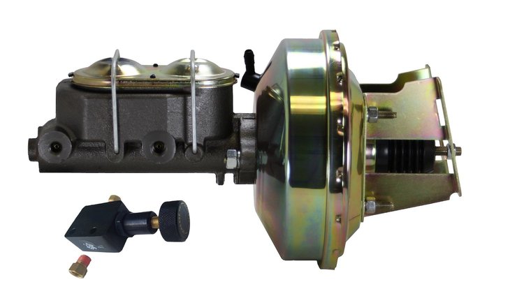 3E305 Vacuum Brake Booster, 9 in. Power Booster, 1 in. Bore Master Adjustable Valve (Zinc)