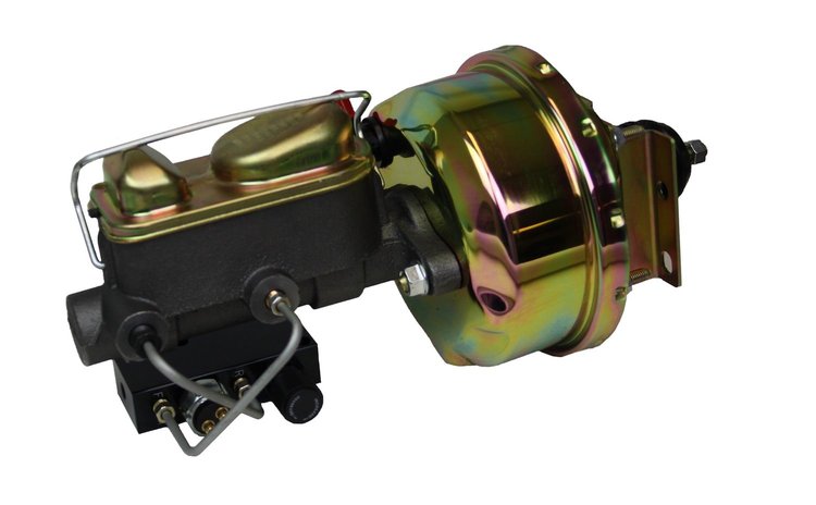 5H4C7 Vacuum Brake Booster, 7 in. Power Booster, 1 in. Bore Master Adjustable Combo Valve (Zinc)