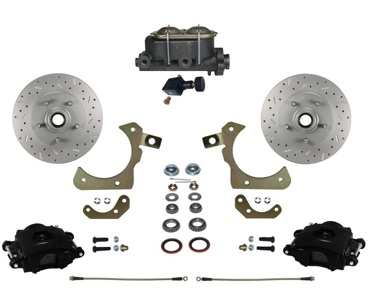GM B-Body, GM Full Size Front Disc Brake Conversion Kit for Factory Spindles
